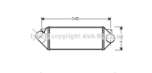 PRASCO Intercooler Article number: OL4235 cheaply