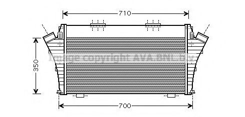 PRASCO Intercooler Article number: OL4401 cheaply