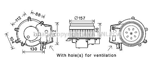 PRASCO Engine radiator Article number: VW2054 cheaply