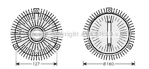 PRASCO Heater matrix Article number: VW6062 cheaply