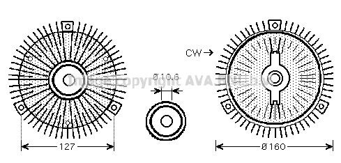 PRASCO Heater matrix Article number: VW6068 cheaply
