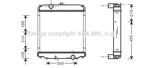 PRASCO Air conditioning condenser Article number: VWA5277 cheaply