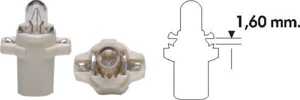 MAGNETI MARELLI Dashboard bulb Article number: 002051000000 cheaply