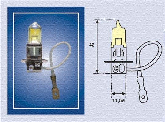 MAGNETI MARELLI Fog light bulb Article number: 002573100000 cheaply