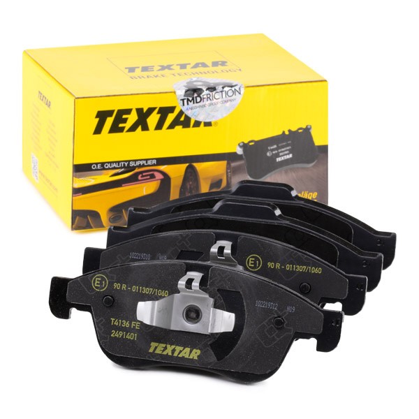 TEXTAR Brake pad set Article number: 2491401 cheaply