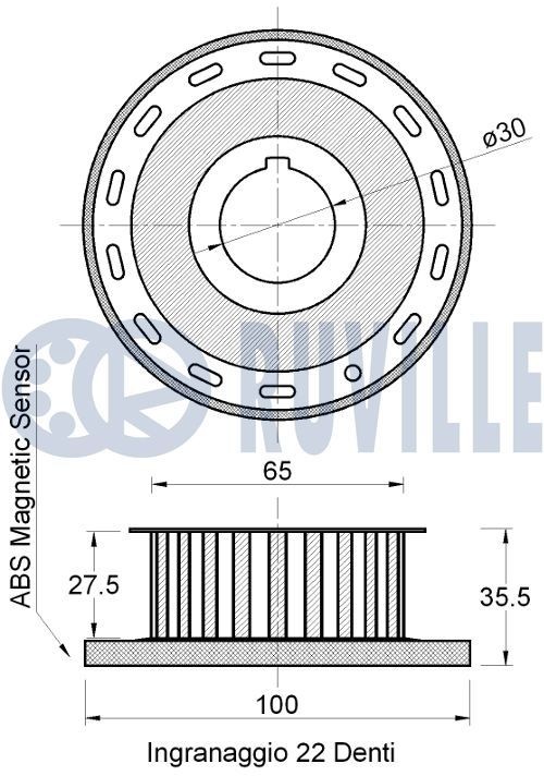 RUVILLE Timing belt kit Article number: 5601570 cheaply