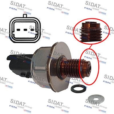 SIDAT Fuel pressure sensor Article number: 81.104 cheaply