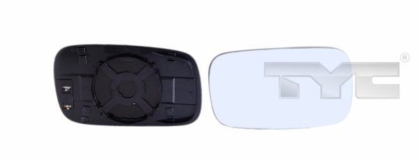 TYC Mirror Glass, outside mirror Article number: 337-0034-1 cheaply