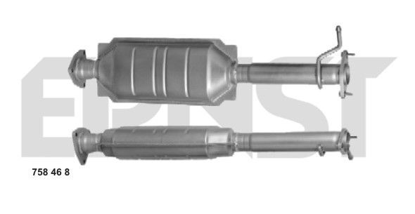 ERNST Catalytic converter Article number: 758468 cheaply