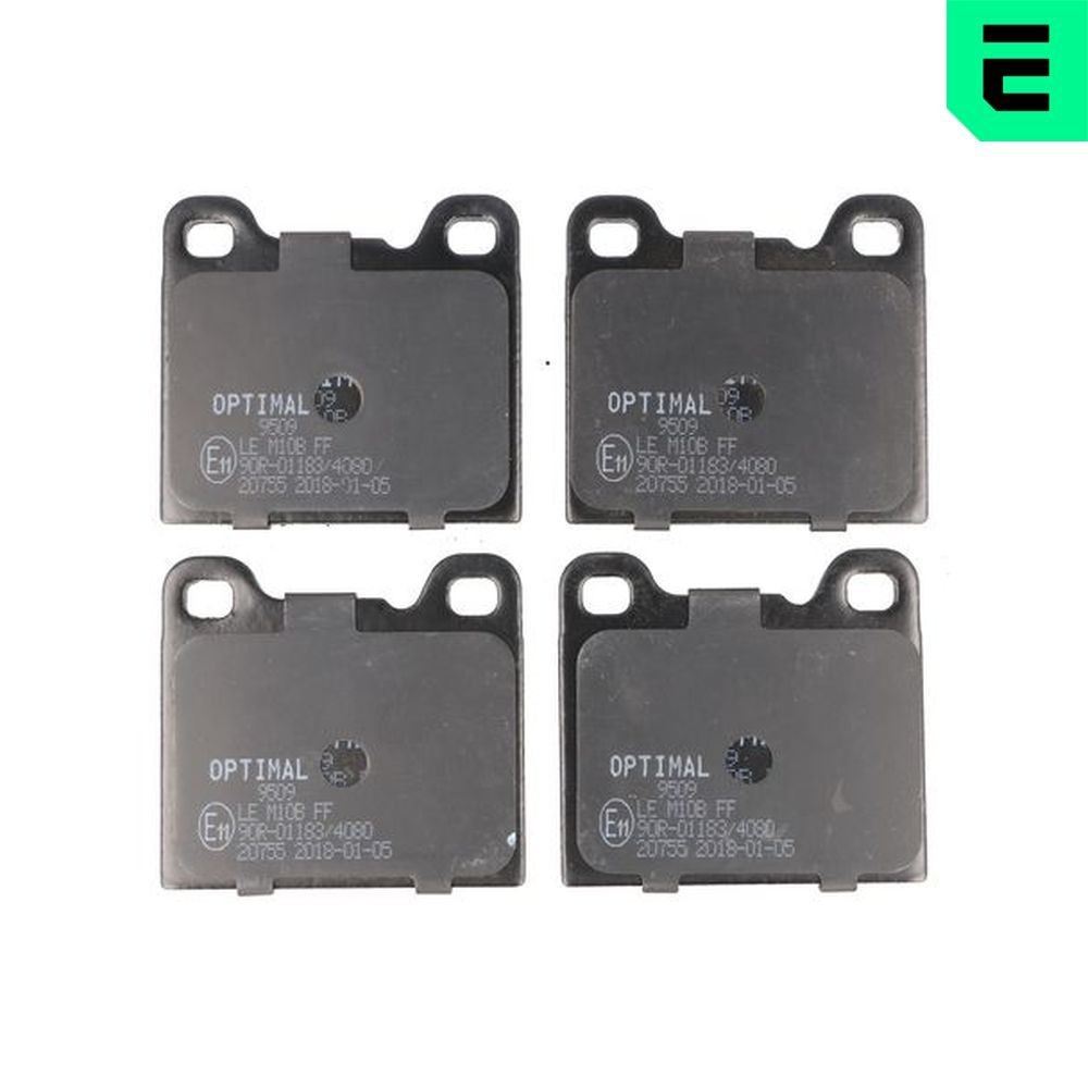 OPTIMAL Brake pad set Article number: 9509 cheaply