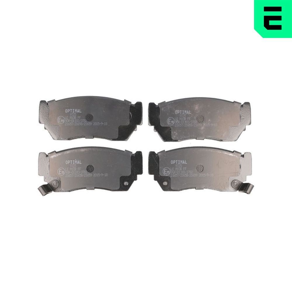 OPTIMAL Brake pad set Article number: 9725 cheaply
