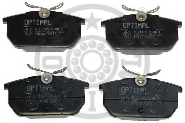 OPTIMAL Brake pad set Article number: 10100 cheaply