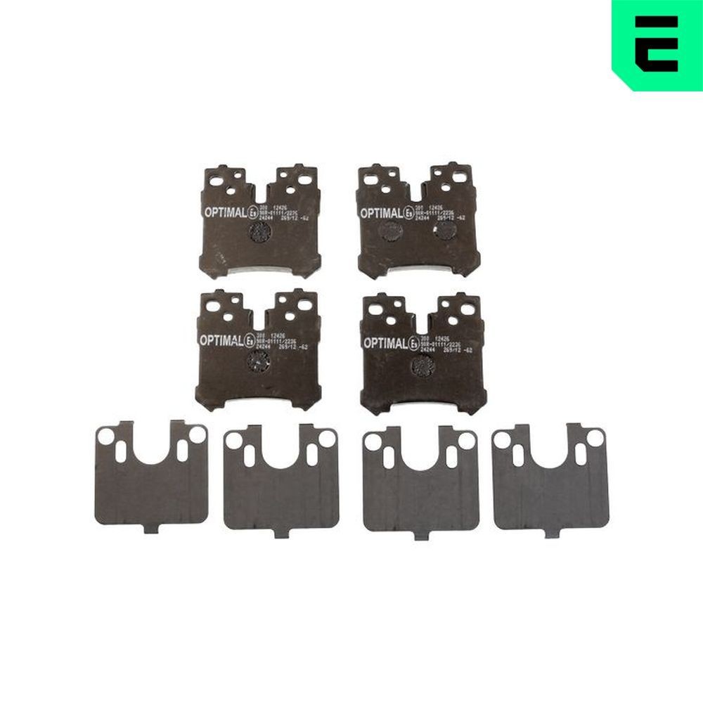 OPTIMAL Brake pad set Article number: 12426 cheaply
