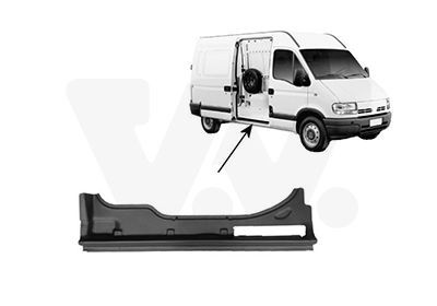 VAN WEZEL Sidewall Article number: 4394110 cheaply