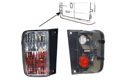 VAN WEZEL Rear light Article number: 4395929 cheaply