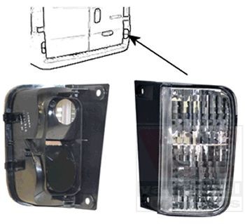 VAN WEZEL Rear light Article number: 4395930 cheaply