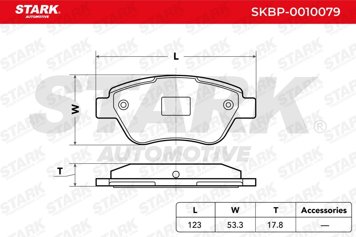 STARK Piduriklotsid Artikli number: SKBP-0010079 soodsalt