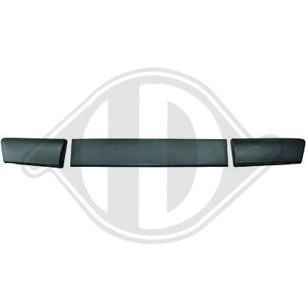 DIEDERICHS 4415052 Bumper moulding CLIO 1.5 dCi 103 PS Diesel 2014