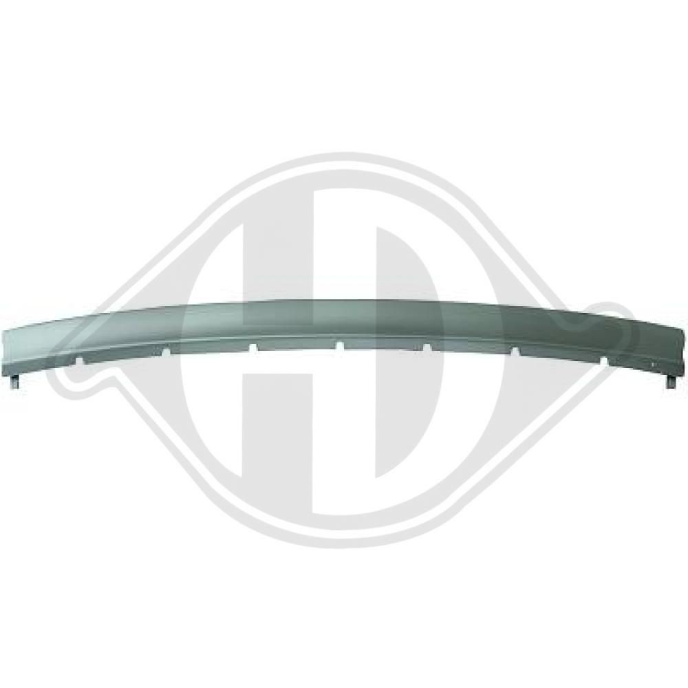 DIEDERICHS 4415063 Bumper moulding CLIO 1.5 dCi 103 PS Diesel 2014