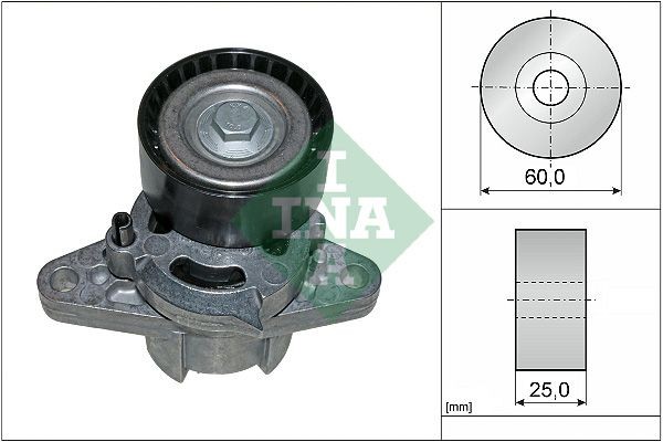 INA Timing belt deflection pulley Article number: 532 0180 20 cheaply