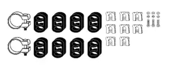 VEGAZ Exhaust mounting kit Article number: OA-182 cheaply