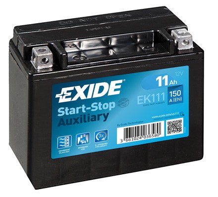 EXIDE Battery Article number: EK111 cheaply