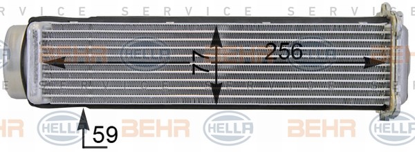 HELLA Intercooler Varenummer: 8ML 376 701-291 billige