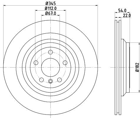HELLA Low Temperature Cooler, intercooler Article number: 8MK 376 727-511 cheaply
