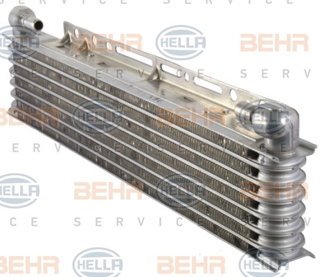 HELLA Engine oil cooler Article number: 8MO 376 901-111 cheaply