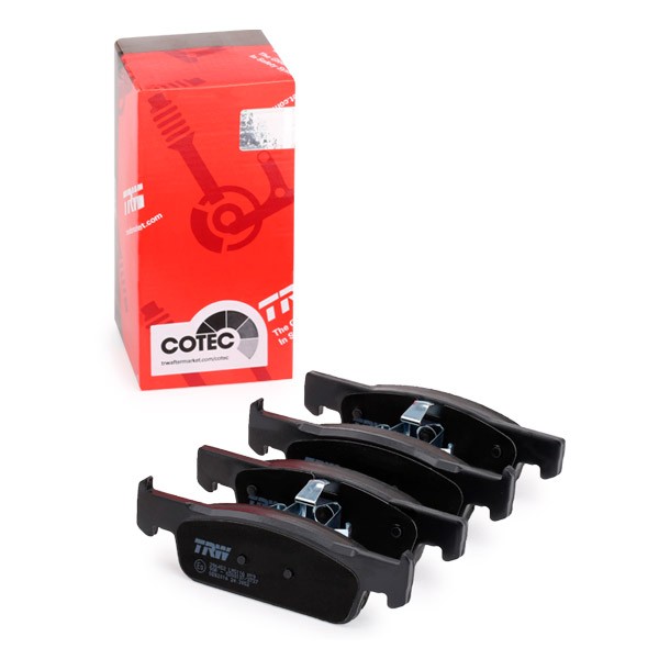 TRW Brake pad set Article number: GDB2016 cheaply