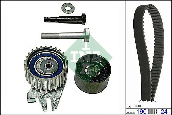 INA Timing belt kit Article number: 530 0622 10 cheaply