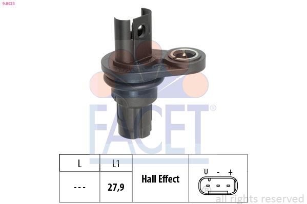 FACET Sensor, RPM Article number: 9.0523 cheaply
