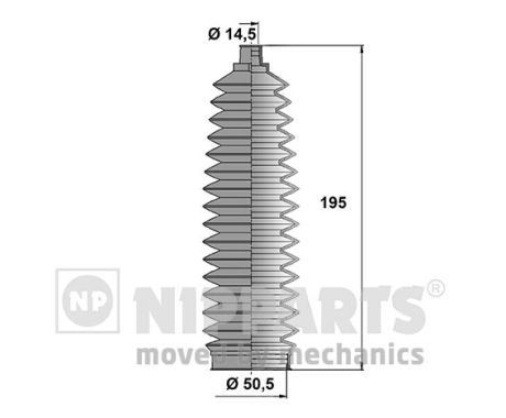 NIPPARTS Manchetsæt, styretøj Varenummer: N2842034 billige