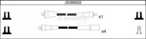 NIPPARTS Ignition Cable Kit Article number: J5390002 cheaply