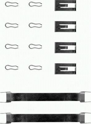 TEXTAR Accessory Kit, disc brake pads Article number: 82015200 cheaply