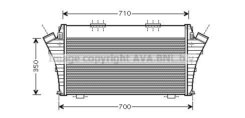 PRASCO Intercooler Article number: OLA4401 cheaply