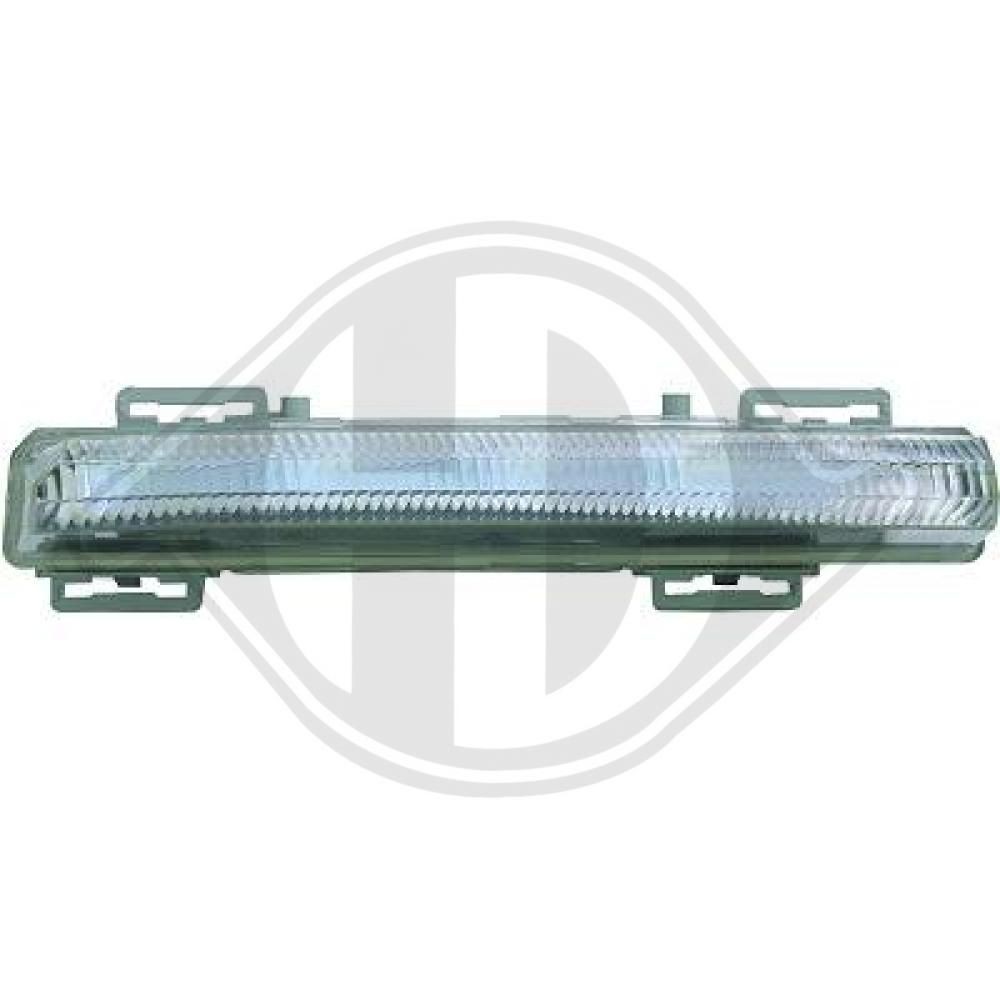 DIEDERICHS 1616288 Daytime Running Light C-Class C 200 CDI (204.207) 136 PS Diesel 2014