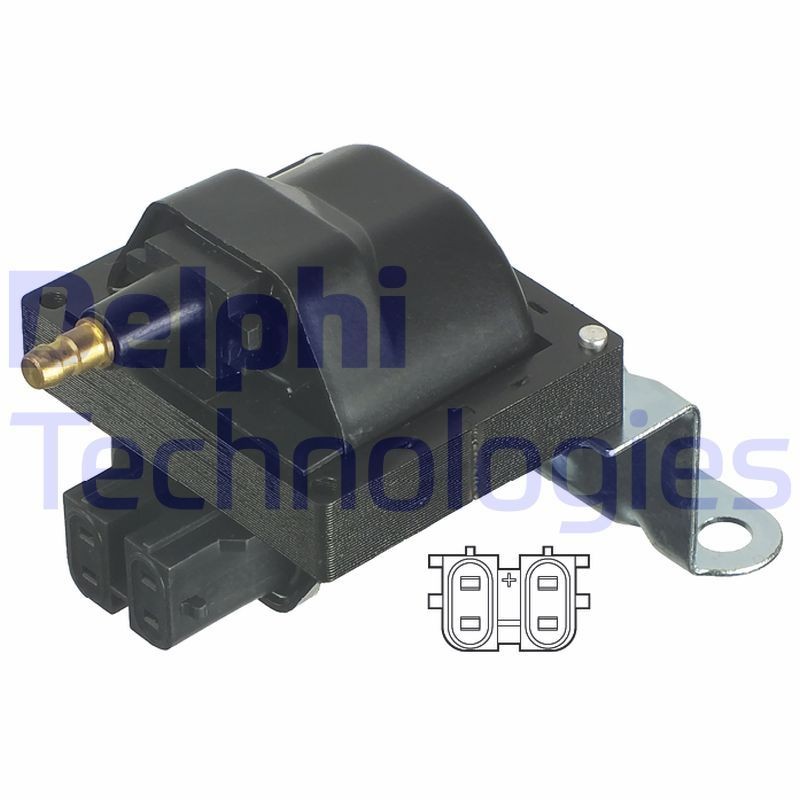 DELPHI Ignition coil Article number: GN10481-12B1 cheaply