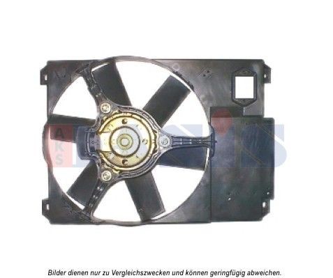 AKS DASIS Fan, radiator Article number: 068052N cheaply