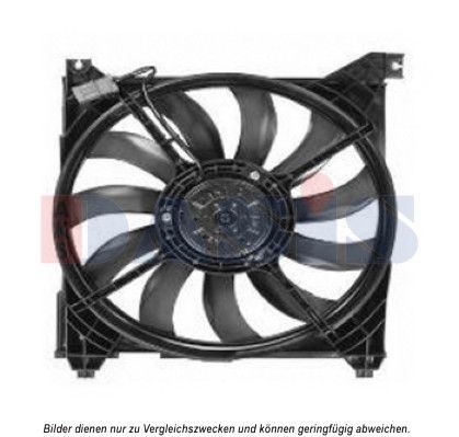 AKS DASIS Fan, radiator Article number: 568051N cheaply
