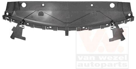 VAN WEZEL 4348501 Bumper moulding LAGUNA 1.9 dCi (BG0R, BG0E) 100 PS Diesel 2007
