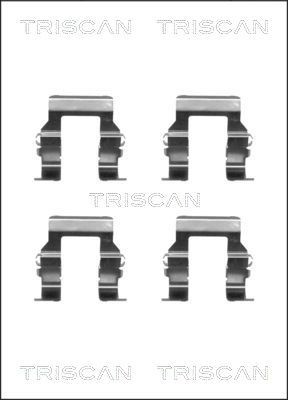 TRISCAN 8105 421589 Monteringssæt til bremseklodser PAJERO 3.2 DiD 4WD 160 HK Diesel 2007