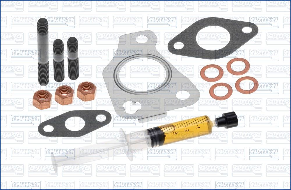 AJUSA JTC11722 Mounting Kit, charger YPSILON 1.3 D Multijet (843.AXF11, 843.AXF1A, 843.AXM11,... 75 PS Diesel 2011