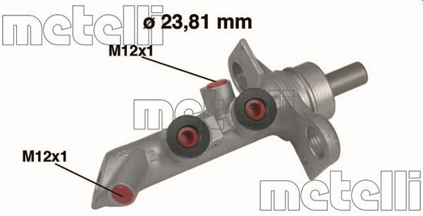 METELLI Peapiduri silinder Artikli number: 05-0485 soodsalt