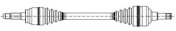 METELLI Drive shaft Article number: 17-0269 cheaply