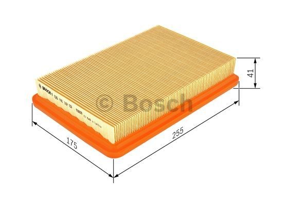 BOSCH Air filter Article number: F 026 400 187 cheaply