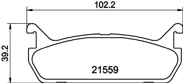 MINTEX Piduriklotsid Artikli number: MDB1414 soodsalt