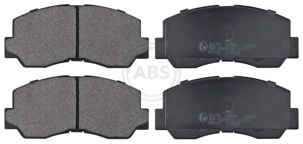 A.B.S. Brake pad set Article number: 36151 cheaply
