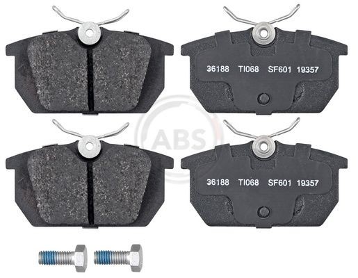 A.B.S. Brake pad set Article number: 36188 cheaply