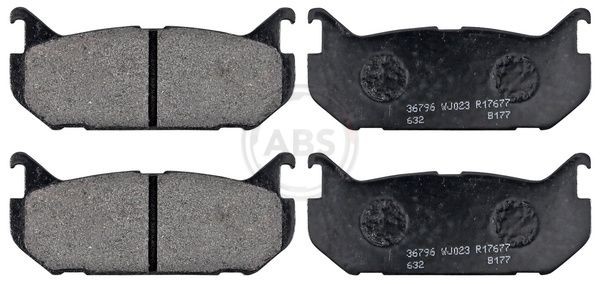 A.B.S. Brake pad set Article number: 36796 cheaply